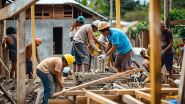 Free Community Building Together Image - Volunteers, Community ...