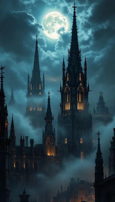 Free Moonlit Gothic Spire Image - Cathedral, Gothic, Spires | Download ...
