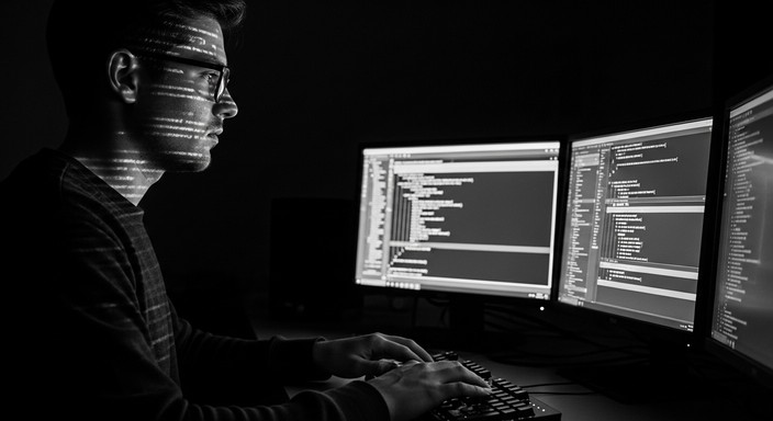 Free Code In Motion Image - Programmer, Coding, Monochrome | Download ...