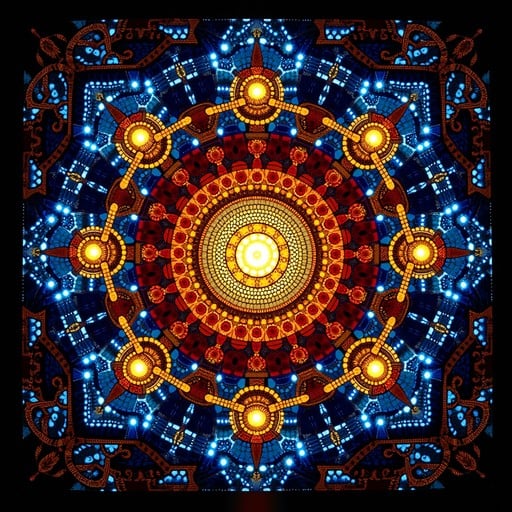 Free Sacred Light Geometry Image - Mandala, Geometric, Luminous ...