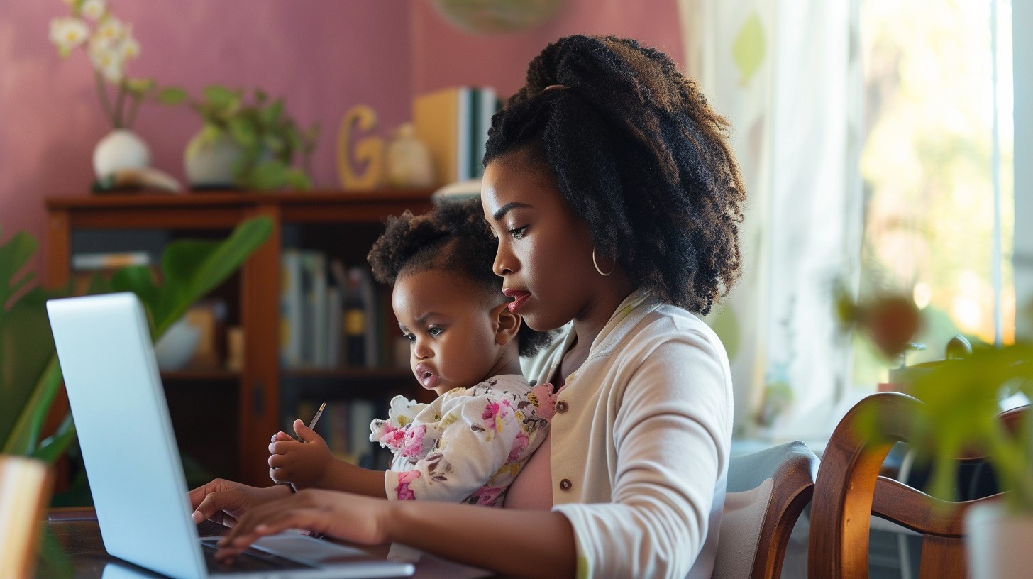 Free Mother multitasking work Image - Mother, Toddler, Multitasking ...