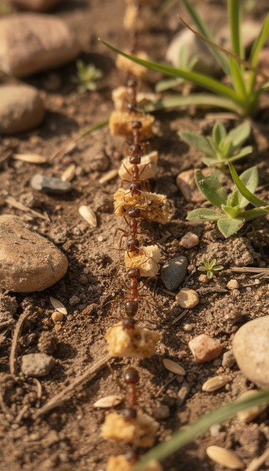 Free Ants Carrying Food Image - Ants, Insects, Marching | Download at ...
