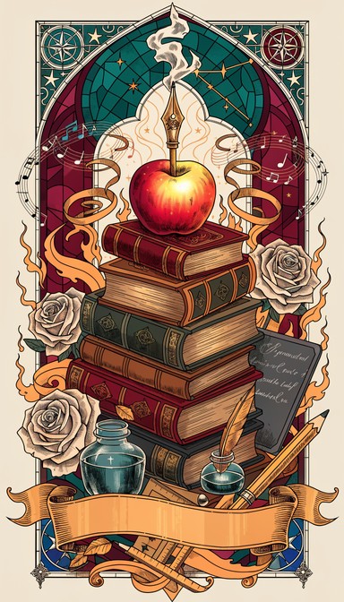 Free Knowledge Through Art Image - Education, Tattoo, Books | Download ...