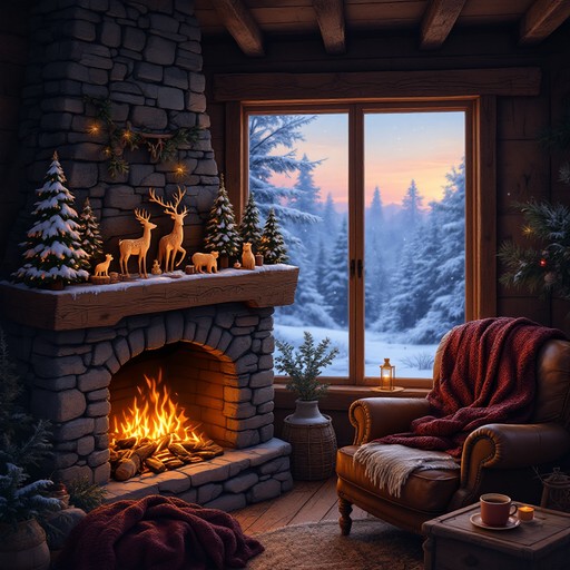 Free Cozy Cabin Fireside Image - Cabin, Fireplace, Cozy | Download at ...