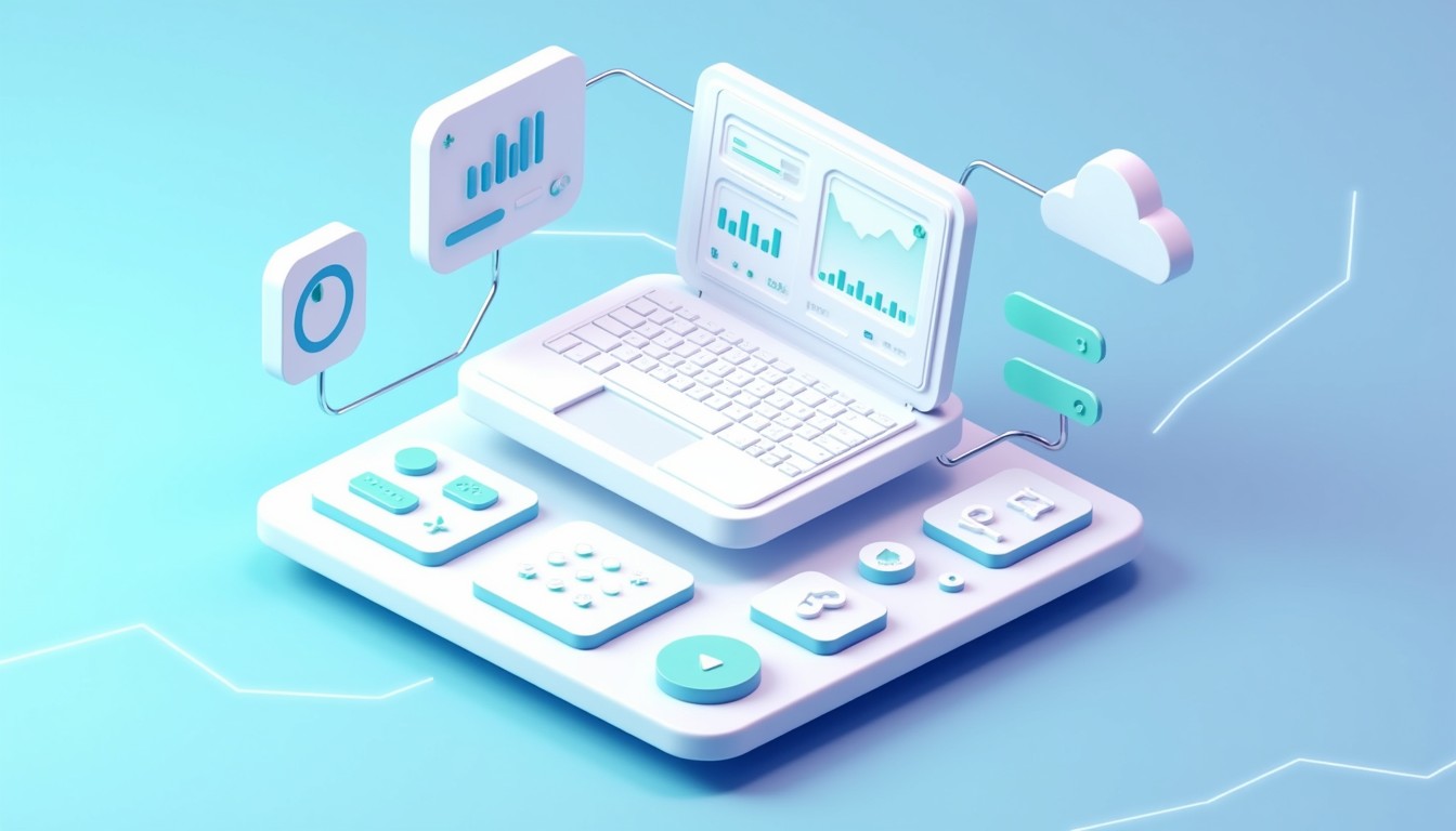 Free Isometric Data Visualization Image - Dashboard, Isometric, 3d ...