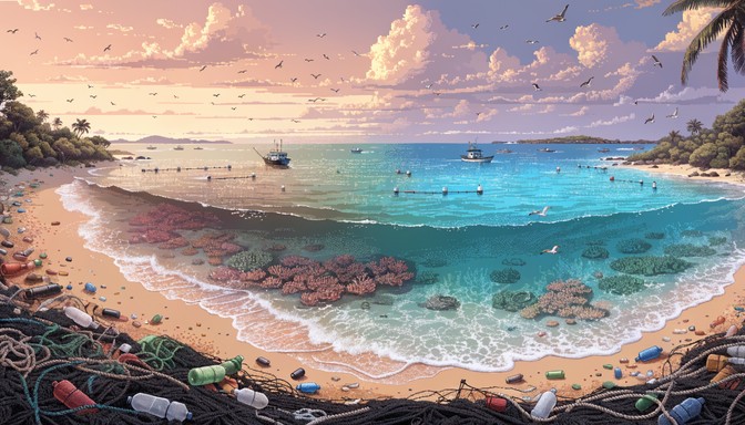 Free Ocean Cleanup Hope Image - Pixel, Ocean, Cleanup | Download at ...