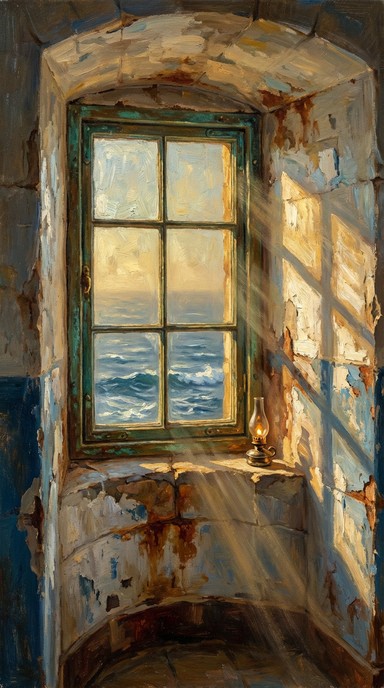 Window Frame Lighthouse Free Lighthouse Window View Image - Lighthouse, Window, Ocean ...