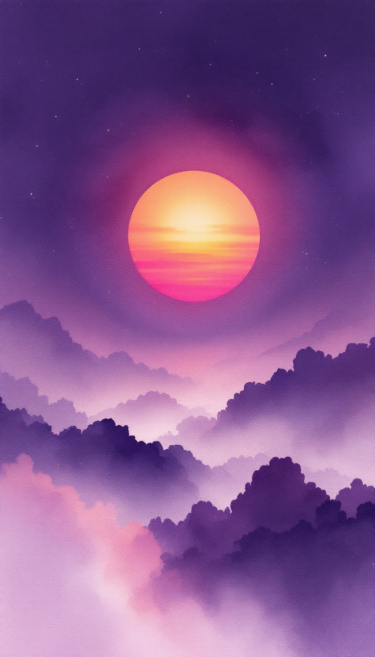 Free Misty Purple Sunrise Image - Sunrise, Sun, Dawn | Download at ...