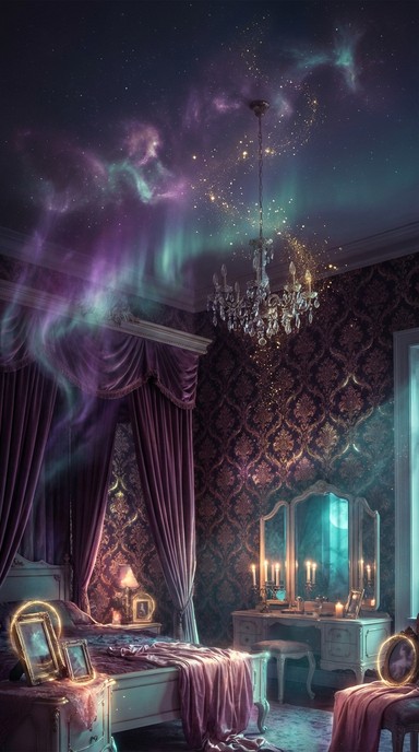 Free Enchanted Victorian Bedroom Image - Victorian, Fantasy, Bedroom ...