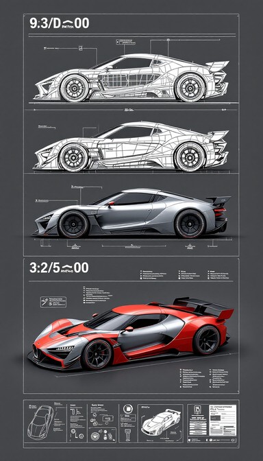Free Digital Design Evolution Image - Prototyping, Wireframe, Blueprint ...
