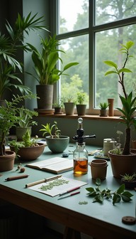 Free Botanical window sanctuary Image - Houseplants, Botanical ...