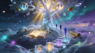 Powerful Wisdomtree Cartoon Free Wisdom Tree Journey Image - Fantasy, Surreal, Tree | Download at ...
