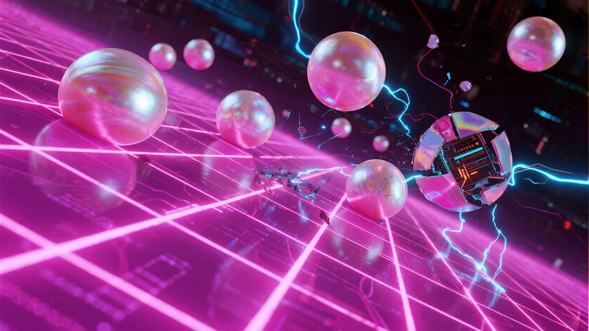 Free Digital Pearl Constellation Photo - Cyberpunk, Pearls, Holographic ...