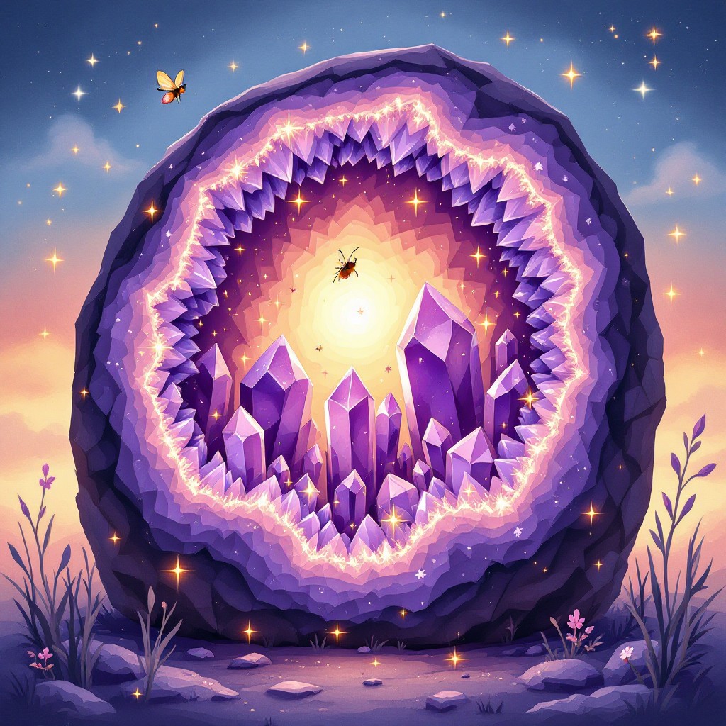 Free Magical Purple Crystals Image - Amethyst, Geode, Crystals ...