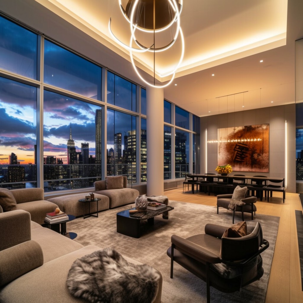 Free Luxurious City Living Image - Interior, Luxury, Cityscape ...