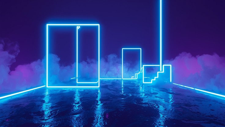 Free Neon Cyberpunk Geometry Image - Cyberpunk, Neon, Geometric ...