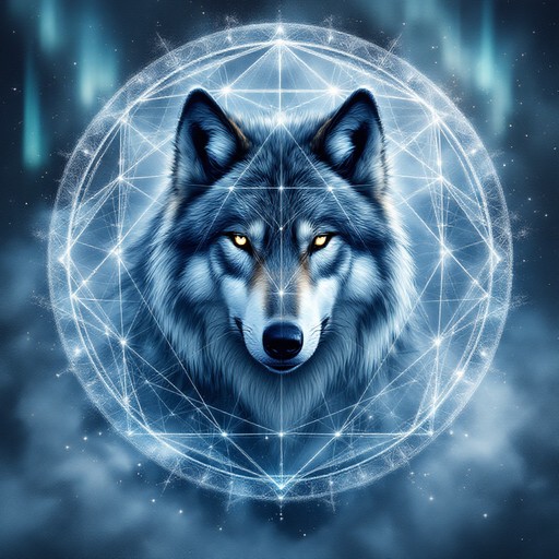 Wolf Math Signs Free Mystical Wolf Guardian Image | Download at StockCake