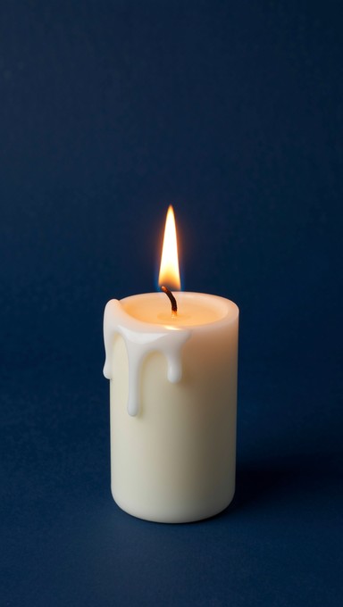 Free Glowing Candle Light Image - Candle, Flame, Light | Download at ...