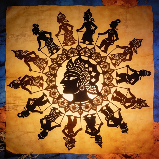 Free Shadow Puppet Mandala Image - Silhouette, Mandala, Puppet ...