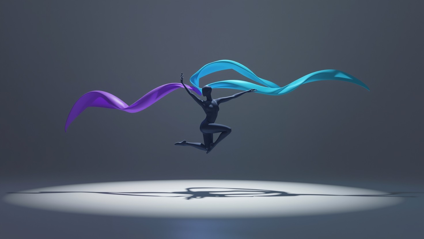 Free Flowing Motion Captured Image - Dancer, Leap, 3d | Download at ...