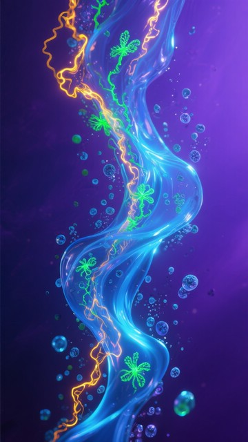 Free Luminous Flowing Energy Photo - Ethereal, Luminescent, Fluid ...