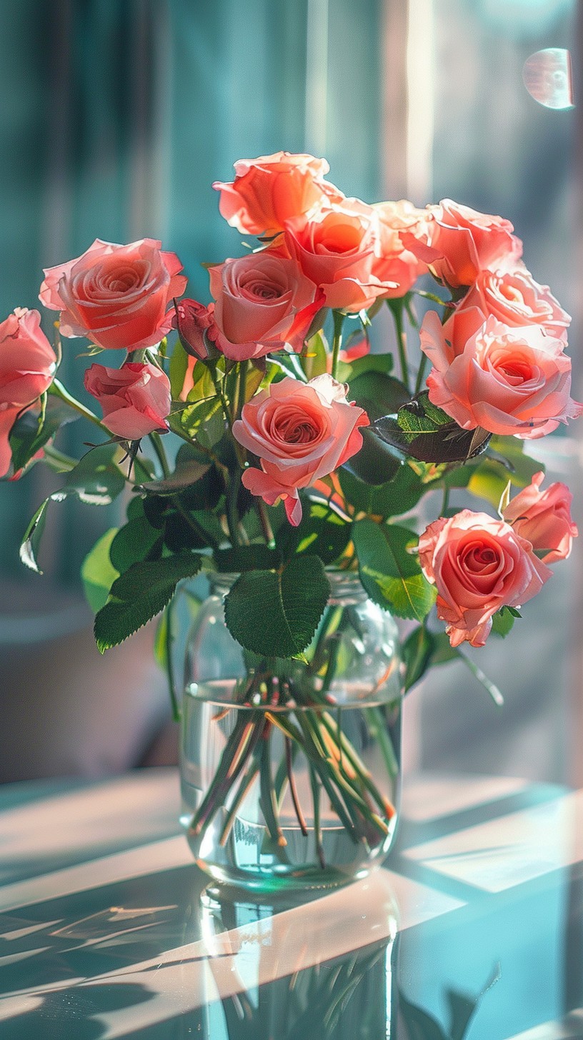 Free Elegant Rose Display Image - Roses, Pink, Elegance | Download at ...