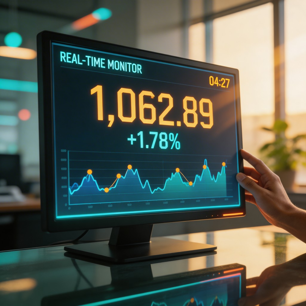 Free Monitoring Real-time Metrics Image - Technology, Data, Monitor ...