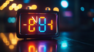 Free Neon Digital Clock Image - Neon, Clock, Digital | Download at ...