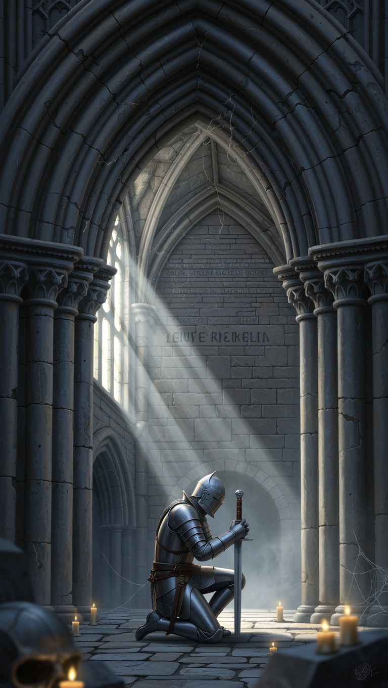 Free Knight Prays Alone Image - Knight, Warrior, Medieval | Download at ...