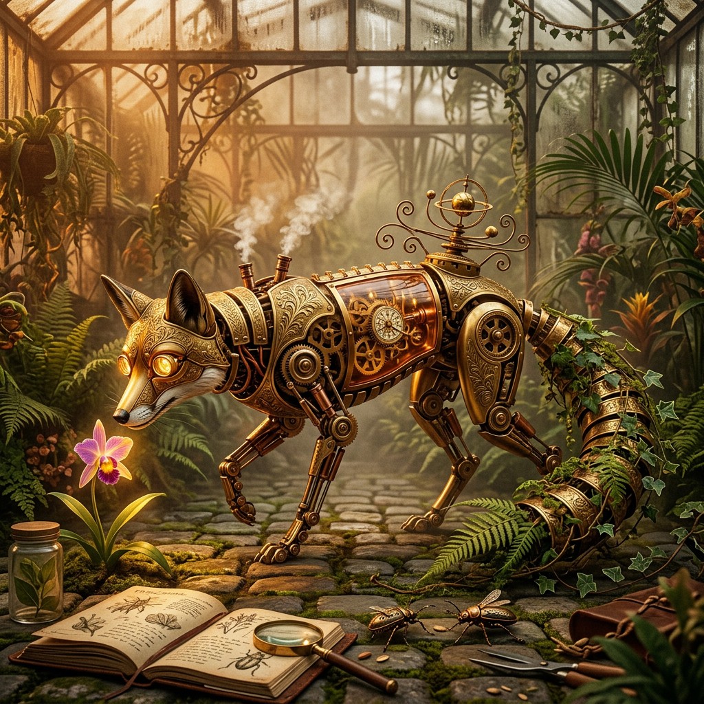 Free Mechanical Nature Fusion Image - Steampunk, Mechanical, Clockwork ...
