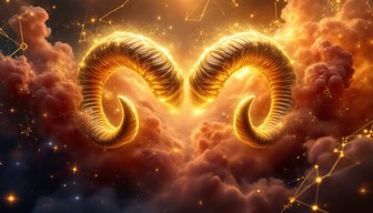 Free Celestial Ram Rising Image - Celestial, Ram, Horns | Download at ...