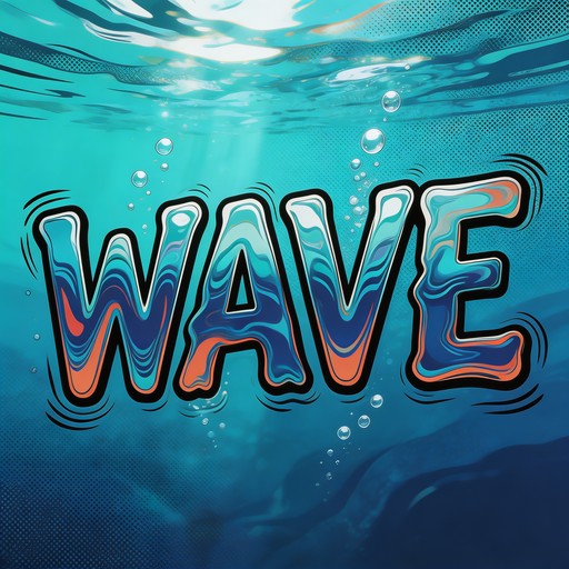 Free Aquatic Pop Typography Image - Typography, Wave, Ocean | Download ...