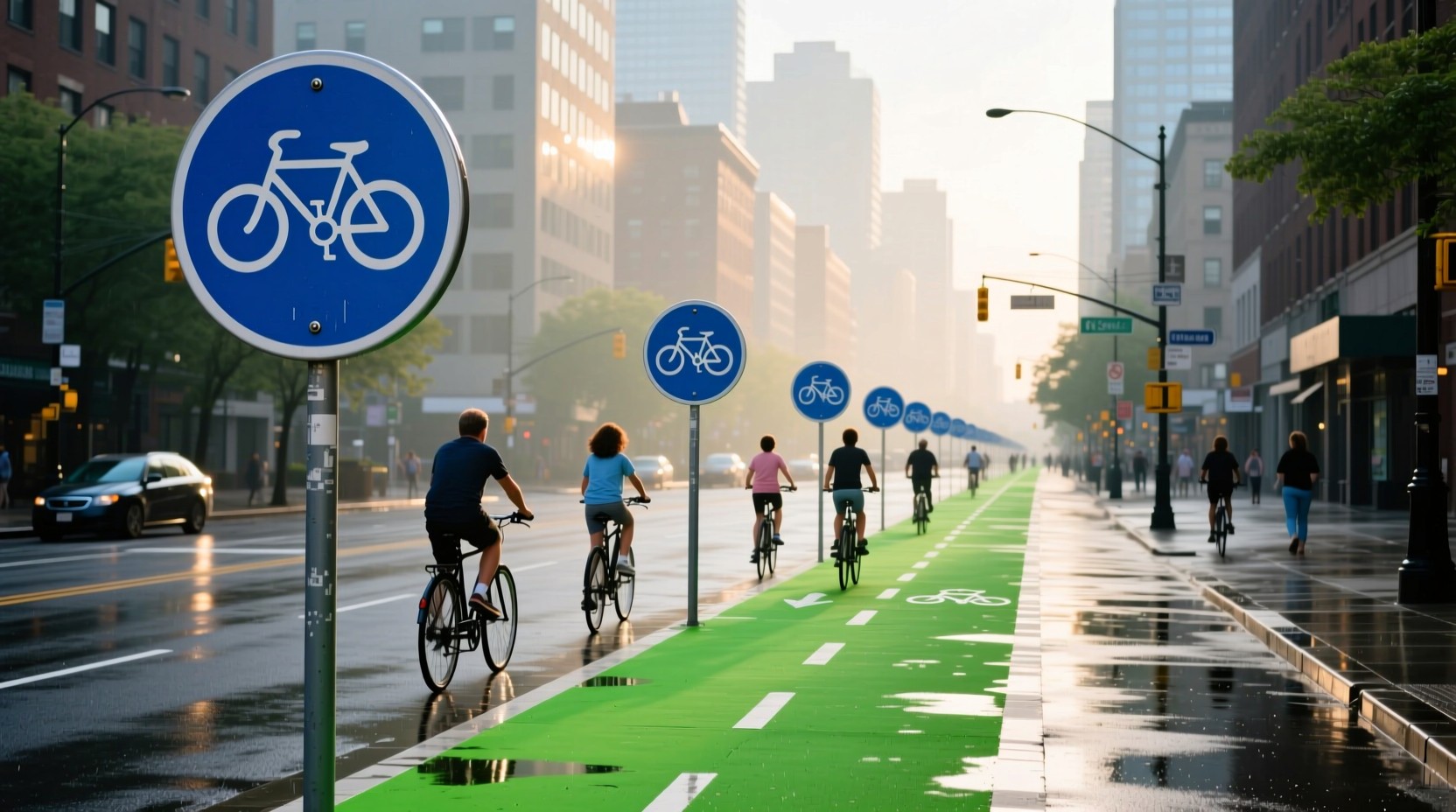 Free Green Bike Path Photo - Cycling, Bicycle, Urban | Download at ...