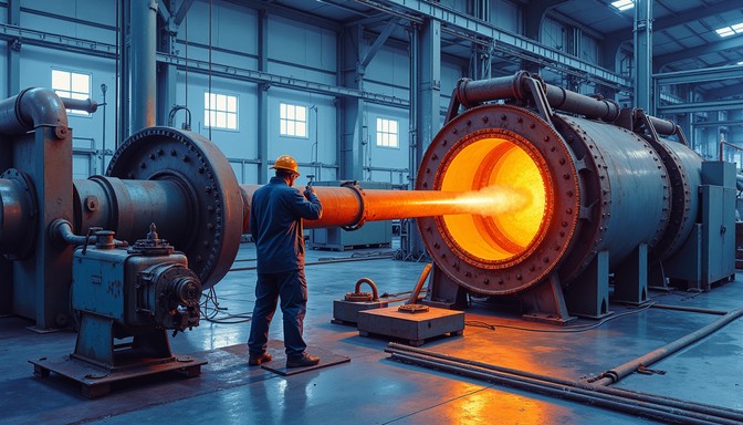 Free Molten Industrial Glow Image - Industrial, Furnace, Factory ...
