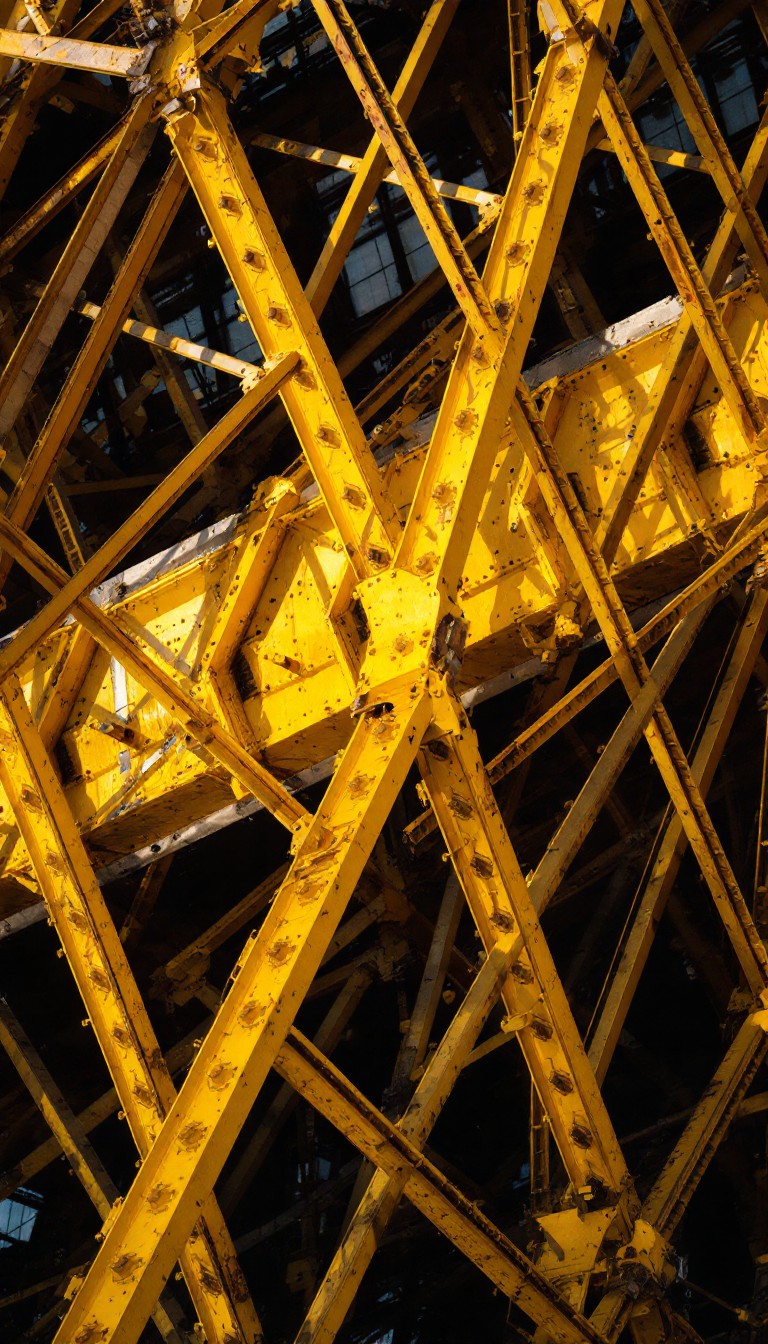 Frameworks Yellow Free Industrial Yellow Framework Image - Industrial, Yellow, Steel ...