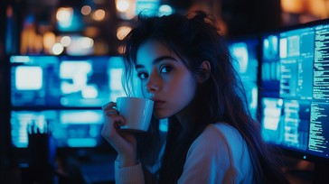 Free Coder Coffee Break Image - Tech, Coffee, Programmer | Download at ...
