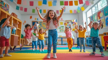 Free Joyful classroom activity Image - Teacher, Students, Classroom ...