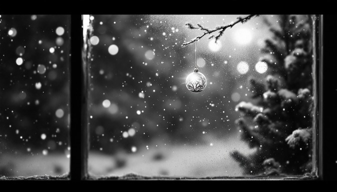 Free Snowy Window Silhouette Image - Snow, Winter, Night | Download at ...