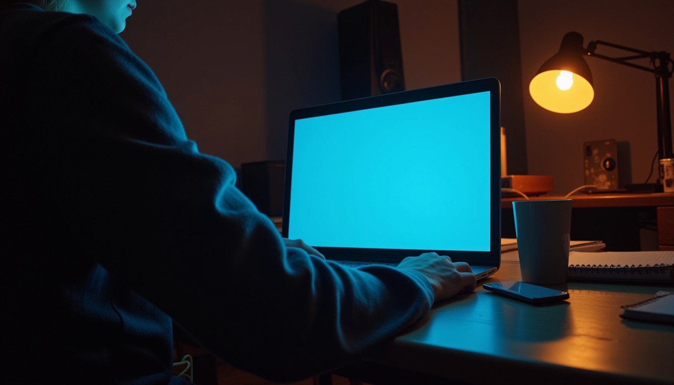 Free Late Night Work Photo - Workspace, Night, Computer | Download at ...