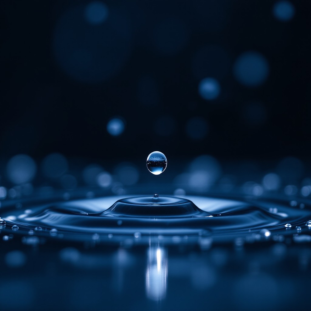 Free Suspended Water Drop Image - Water, Droplet, Macro | Download at ...