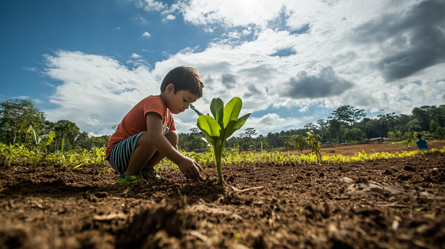 Free Child plants tree Image - Child, Tree, Planting | Download at ...
