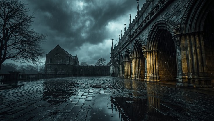 Free Gothic Rain Cathedral Image - Gothic, Medieval, Rain | Download at ...