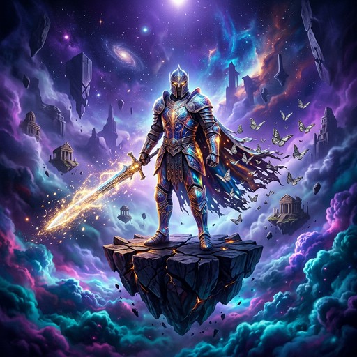 Free Celestial Warrior Rising Image - Warrior, Fantasy, Surreal ...