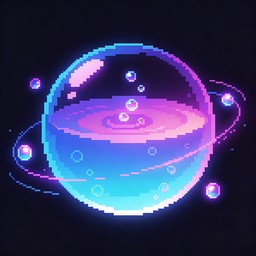 Free Magical Pixel Potion Image - Pixel, Art, Orb | Download at StockCake