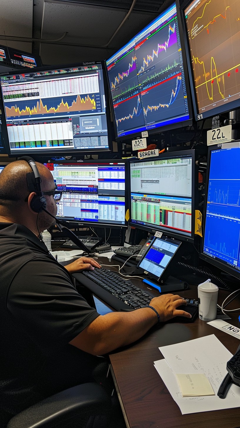 Download Trader at Work Image - Trader, Finance, Stocks | StockCake