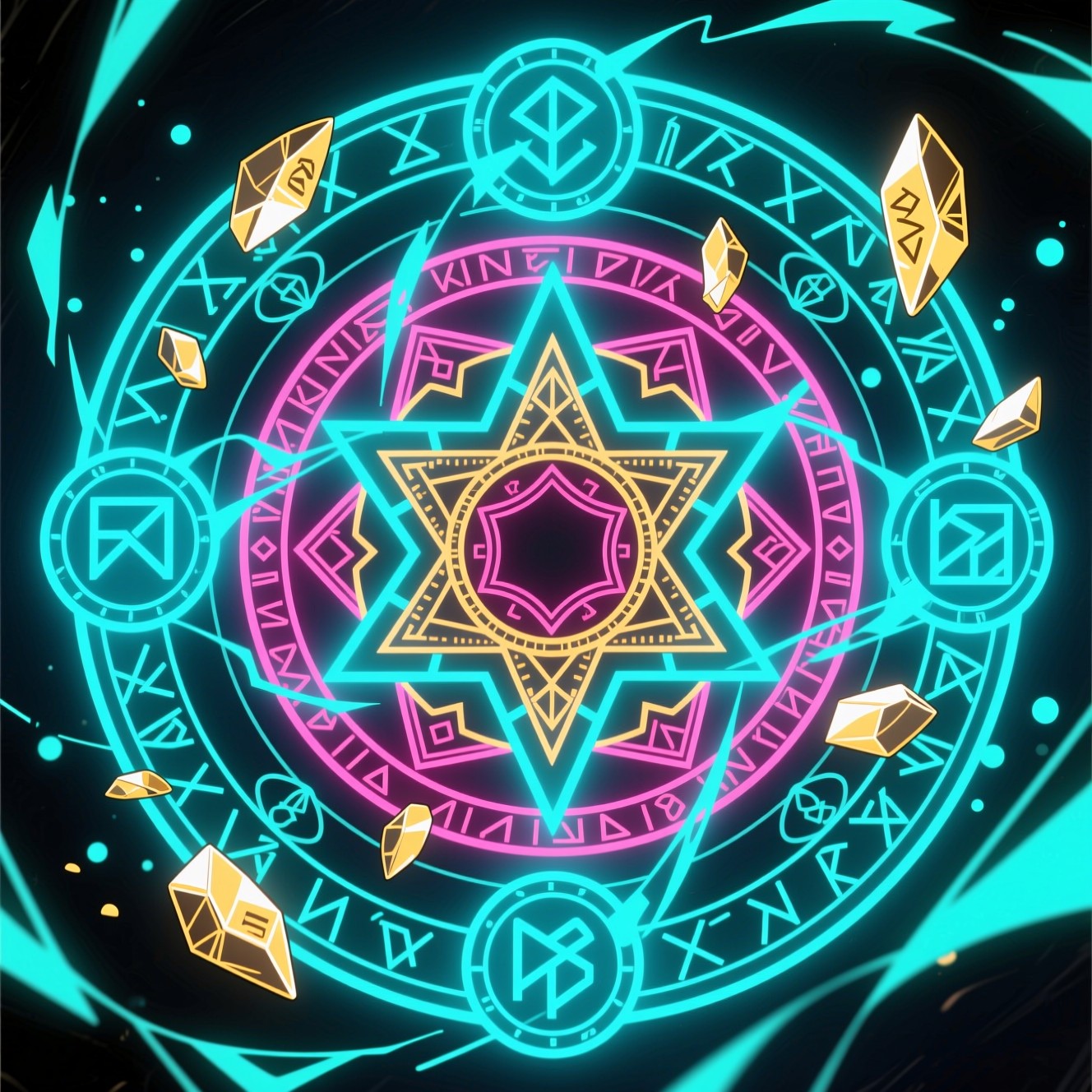 Free Mystical Magic Circle Image - Anime, Magic, Circle | Download at ...
