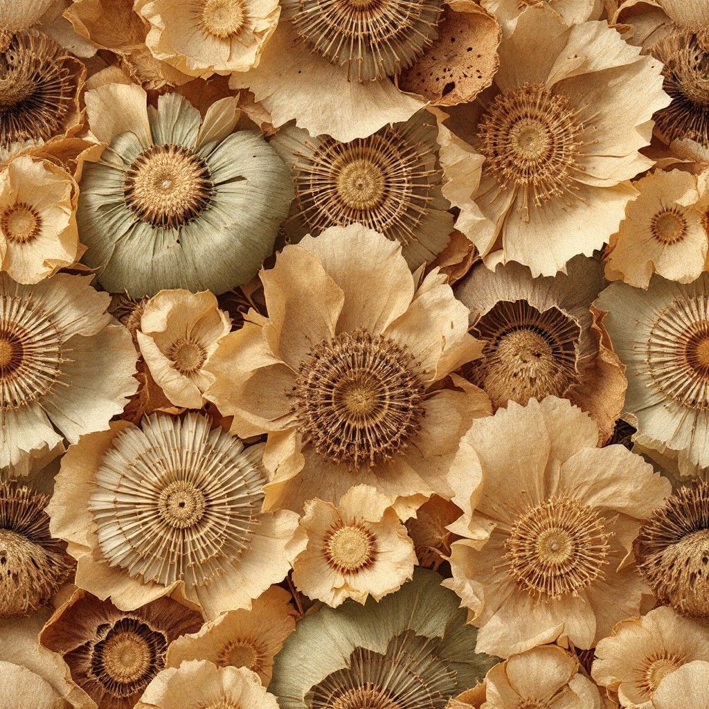 Free Botanical Poppy Pattern Image - Botanical, Poppy, Pattern ...