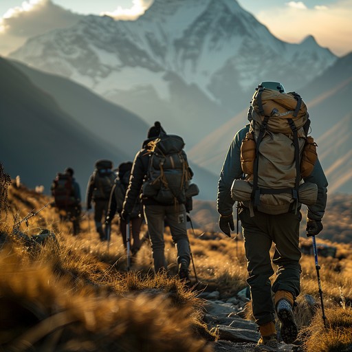 Free Mountain Hiking Adventure Image - Mountains, Hiking, Sunset ...
