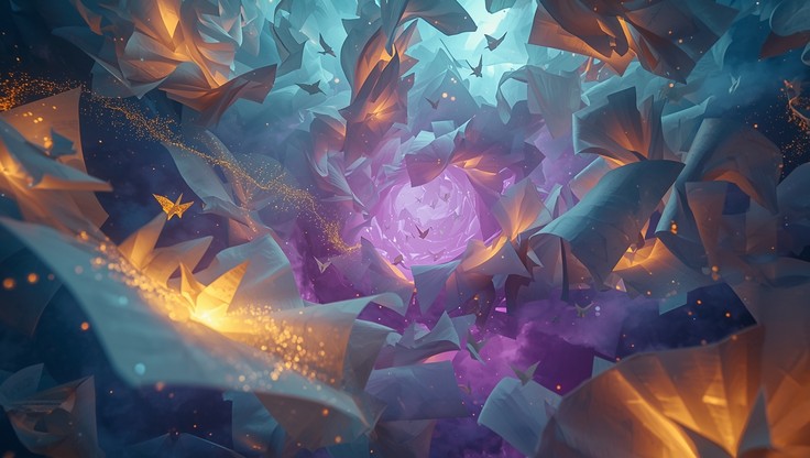 Free Ethereal Paper Transformation Image - Fantasy, Surreal, Paper ...