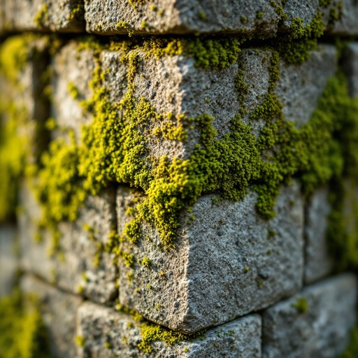 Free Moss Meets Stone Image - Moss, Stone, Macro | Download at StockCake